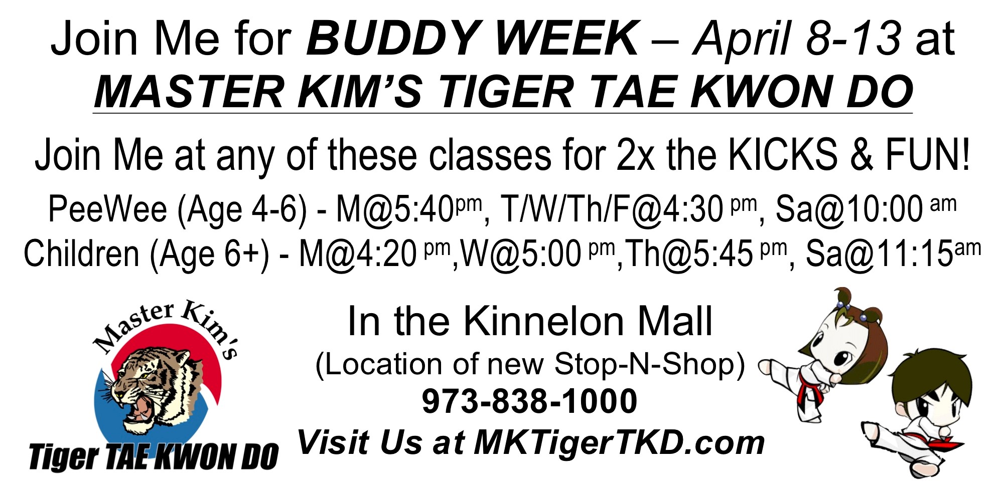 Buddy Week Invitation Card